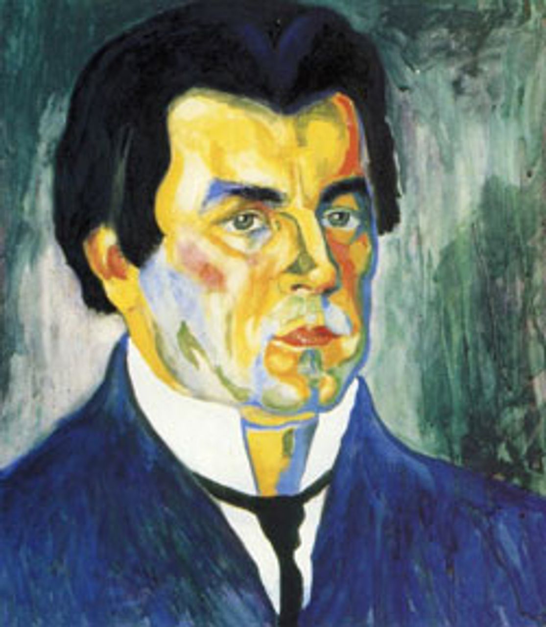 Selbstprotrait - Kasimir Malewitsch, 1908-11